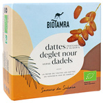 Daktyle deglet nour świeże z pestką na gałązkach BIO 500 g - Biotamra