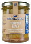Tuńczyk biały filety w BIO oliwie z oliwek extra virgin 200 g (130 g) słoik– Emperatriz