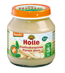 Puree z pasternaka bez dodatku cukrów bezglutenowe od 5 miesiąca Demeter BIO 125 g (słoik) - Holle