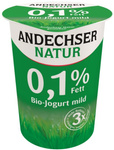 Jogurt naturalny 0,1% tł. BIO 500 g – Andechser