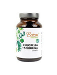 Chlorella + Spirulina BIO suplement diety 300 tabletek 120 g (400 mg) – Batom