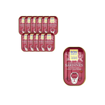 ZESTAW 12 x Sardynki portugalskie w pikantnym sosie pomidorowym 120 g (78 g) - Bon Appetit