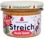 Pasta słonecznikowa z rukolą i pomidorami bezglutenowa BIO 180 g – Zwergenwiese