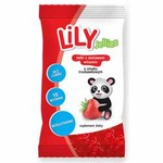 Żelki o smaku truskawki, z zestawem witamin 30 g - Lilly Jelly – Lily