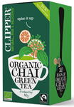 Herbata zielona chai z cynamonem i kardamonem Fair Trade BIO (20 x 2 g) 40 g – Clipper