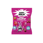 Lolli Pop lizaki kulki o smakach truskawki i wiśni bez dodatku cukru 120 g – Bunny Ninja