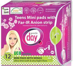 Podpaski higieniczne mini z paskiem anionowym (teens) 12 szt. – Gentle Day