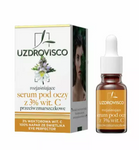 Serum pod oczy z witaminą C rozjaśniające przeciwzmarszczkowe 15 ml - Uzdrowisco (świetlik)