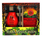 Zestaw exclusive (Yerba mate mas energia guarana 400 g, matero, bombilla) - Mate Green – Organic Mate Green