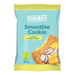 Smoothie Cookie – ciastko owsiane z nadzieniem z kokosa, ananasa i mango bezglutenowe, bez dodatku cukru 50 g – Frank&Oli