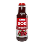 Sok z żurawiny 100 % 750 ml - Naturavena