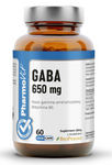 Gaba (650 mg) bezglutenowy suplement diety 60 kapsułek – Pharmovit
