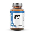Glicyna (850 mg) bezglutenowa suplement diety 60 kapsułek (CLEAN LABEL) – Pharmovit