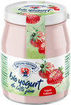Jogurt truskawkowy z mleka siennego BIO 150 g – Sterzing-Vipiteno