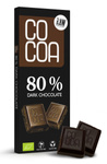 Czekolada ciemna 80 % BIO 40 g – Cocoa