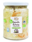 Kapusta kiszona z marchewką BIO 800 g - Sątyrz