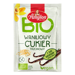 Cukier z wanilią Bourbon bezglutenowy BIO 20 g – Amylon