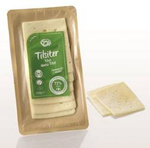 Ser Tilsiter (tylżycki) plastry BIO (45% tłuszczu w suchej masie) 150 g