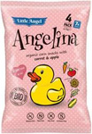 Chrupki marchew i jabłko bezglutenowe bio 4x15 g – Little Angel