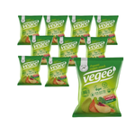 ZESTAW 10 x Chipsy warzywne bezglutenowe BIO 25 g Vegee