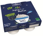 Ekologiczny jogurt probiotyczny ABC 3,8% tłuszczu BIO (4 x 125 g) 500 g – Sobbeke