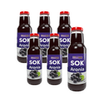 ZESTAW 6 x Sok z aronii 100 % 750 ml - Naturavena