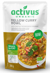 Danie żółte curry z brązowymi pieczarkami i ciecierzycą bezglutenowe BIO 283 g – Activus