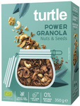 Granola z orzechami i nasionami bezglutenowa BIO 350 g – Turtle