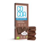 Czekolada kokosowa bez dodatku cukru BIO 40 g – Cocoa