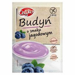 Budyń o smaku jagodowym bezglutenowy, 40 g – Celiko