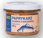 Paprykarz z karpia z soczewicą BIO 185 g (słoik) - Ryby z Serca Natury