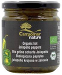 Papryka jalapeno zielona krojona w zalewie BIO 350 g (130 g) – Campomar nature