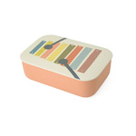 Lunchbox z tworzywa PLA z przegródką dla dzieci Just Like Music 800 ml – Chic-Mic