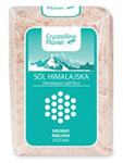 Sól himalajska różowa drobno mielona 600 g – Crystalline Planet