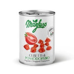 Pomidory w kawałkach BIO 400 g – Manfuso