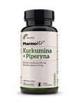 Kurkumina + piperyna suplement diety 90 kapsułek 41,4 g - Pharmovit