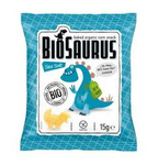Chrupki kukurydziane z solą morską bezglutenowe BIO 15 g – Biosaurus