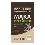 Mąka z płaskurki pełnoziarnista BIO 1 kg – BioLife
