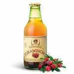 Sok jabłkowy tłoczony z żurawiną 250 ml – Rembowscy