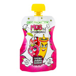 Mus: malina, jabłko i banan bez dodatku cukru 110 g – Biurkom Flampol