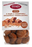 Ciastka z mąki z czerwonej soczewicy czekoladowe bezglutenowe bio 100 g