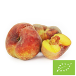 Brzoskwinie UFO świeże bio (około 0,50 kg)