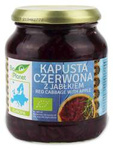 Kapusta czerwona z jabłkiem BIO 340 g - Bio Planet