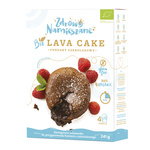 Mieszanka na ciasto fondant czekoladowy (lava cake) bezglutenowa BIO 241 g - Zdrowo Namieszane