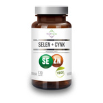 Selen + cynk suplement diety 120 kapsułek (15 mg + 300 mcg)