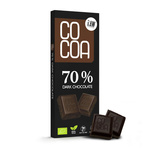 Czekolada gorzka 70 % BIO 40 g – Cocoa