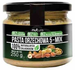 Pasta orzechowa mix 5 orzechów 250 g – Nutura
