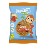 Ciasteczko Kids z bananem i truskawką bezglutenowe bez dodatku cukru 35 g – Frank&Oli