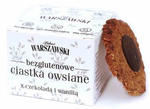 Ciastka owsiane bezglutenowe z czekoladą 150 g - Łakoć Warszawski – Baton Warszawski