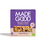 Batoniki granola Crunchy z czerwonymi owocami bezglutenowe BIO (6 x 24 g) 144 g – MadeGood